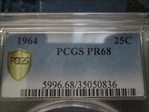 1964 25C PR68