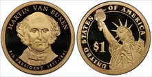 2008-S $1 Martin Van Buren PR69DCAM