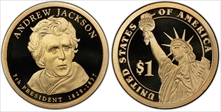 2008-S $1 Andrew Jackson PR69DCAM