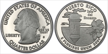 2009-S 25C Puerto Rico Silver PR69DCAM