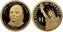 2008-S $1 John Quincy Adams PR69DCAM