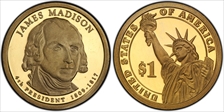 2007-S $1 James Madison PR69DCAM