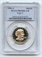 1981-S SBA$1 Type 1 PR69DCAM