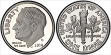 2014-S 10C Silver PR69DCAM