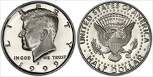 1999-S 50C Silver PR69DCAM