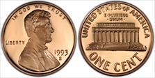 1993-S 1C PR69DCAM