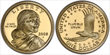 2008-S SAC$1 PR69DCAM