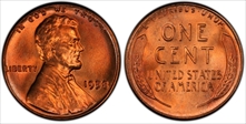 1958 1C MS65RD