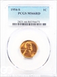 1954-S 1C MS66RD
