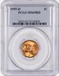 1955-D 1C MS65RD