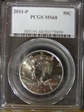 2011-P 50C MS68
