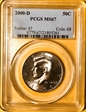 2000-D 50C MS67