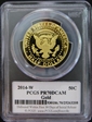 2014-W 50C Gold 50th Anniversary Chicago - August 2014 FS PR70DCAM