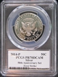 2014-P 50C Silver  First Strike Moy Signature PR70DCAM