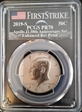 2019-S 50C Kennedy Enhanced Rev PR Set First Strike - Half Dollar Set Earth Rising AMF PR70