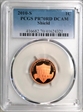 2010-S 1C Shield PR70DCAM