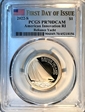 2022-S $1 American Innovation RI Reliance Yacht First Day of Issue PR70DCAM