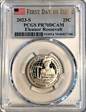 2023-S 25C Eleanor Roosevelt First Day of Issue PR70DCAM