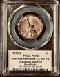 2023-S $1 American Innovation LA Rev PR The Higgins Boat First Strike PR70