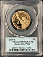 2009-S $1 James K. Polk PR70DCAM