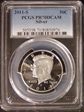 2011-S 50C Silver PR70DCAM