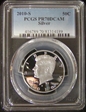2010-S 50C Silver PR70DCAM