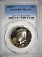 2005-S 50C PR70DCAM