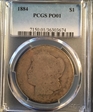 1884 $1 PO1