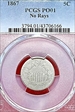 1867 5C No Rays PO1
