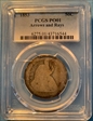 1853 50C Arrows & Rays PO1