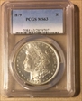 1879 $1 MS63