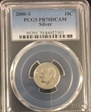 2000-S 10C Silver PR70DCAM
