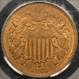 1868 2C MS64RB