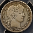 1899-S 25C VF25