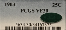 1903 25C VF30