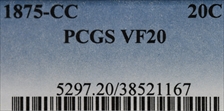 1875-CC 20C VF20