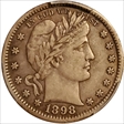 1898-S 25C XF40