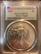 2018 $1 Silver Eagle First Strike MS70