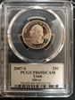 2007-S 25C Utah Silver PR69DCAM