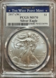 2017-(W) $1 Silver Eagle Struck at West Point MS70