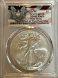 2022-(W) $1 Silver Eagle Struck at West Point First Strike MS70