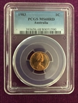 1983 1C MS68RD