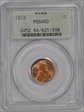 1912 1C MS64RD
