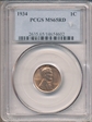 1934 1C MS65RD