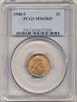 1948 1C MS65RD