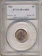 1916 1C MS64RD
