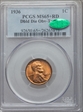 1936 1C Doubled Die Obverse, Type 2 MS65+ RD