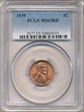 1939 1C MS65RD