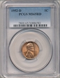 1952-D 1C MS65RD