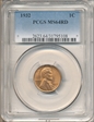 1932 1C MS64RD